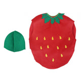 Maxbell Funny Fruit Costume Dress up for Stage Performance Festivals Halloween Props Strawberry