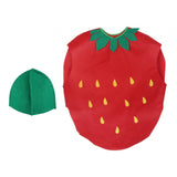 Maxbell Funny Fruit Costume Dress up for Stage Performance Festivals Halloween Props Strawberry