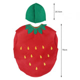 Maxbell Funny Fruit Costume Dress up for Stage Performance Festivals Halloween Props Strawberry