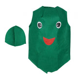 Maxbell Kids Vegetable Costume Dress up for Carnivals Stage Performance Themed Party Cucumber