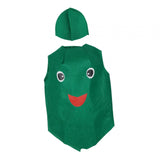 Maxbell Kids Vegetable Costume Dress up for Carnivals Stage Performance Themed Party Cucumber