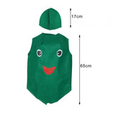 Maxbell Kids Vegetable Costume Dress up for Carnivals Stage Performance Themed Party Cucumber