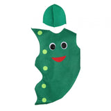 Maxbell Kids Vegetable Costume Dress up for Carnivals Stage Performance Themed Party Edamame