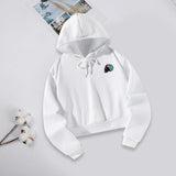 Maxbell Womens Hoodie Sweatshirt Soft Drawstring Hoodie for Running Travel Commuting M