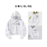 Maxbell Womens Hoodie Drawstring Hoodie Spring Autumn Fashionable Sweatshirt Outfits S