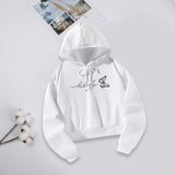 Maxbell Womens Hoodie Drawstring Hoodie Spring Autumn Fashionable Sweatshirt Outfits S