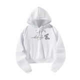 Maxbell Womens Hoodie Drawstring Hoodie Spring Autumn Fashionable Sweatshirt Outfits M