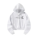 Maxbell Womens Hoodie Drawstring Hoodie Spring Autumn Fashionable Sweatshirt Outfits M