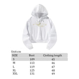 Maxbell Womens Casual Hoodies Cute Modern Soft Pullover for Office Backpacking Party S