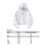Maxbell Womens Casual Hoodies Cute Modern Soft Pullover for Office Backpacking Party M