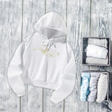 Maxbell Womens Casual Hoodies Cute Modern Soft Pullover for Office Backpacking Party M