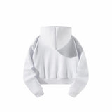 Maxbell Cropped Sweatshirt Aesthetic Women's Hoodies for Hiking Backpacking Shopping M