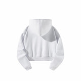Maxbell Womens Casual Hoodies Cute Long Sleeve Cropped Sweatshirt for Hiking Fishing XL