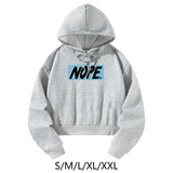 Maxbell Hooded Sweatshirt Stylish Drawstring Hoodie for Walking Commuting Daily Wear S