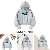 Maxbell Hooded Sweatshirt Stylish Drawstring Hoodie for Walking Commuting Daily Wear S