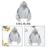 Maxbell Women Cropped Hoodie Graphic Stylish Streetwear Pullover Crop Top Hoodie S