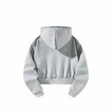 Maxbell Womens Sweatshirt Crop Hoodies Casual Sweatshirt for Hiking Walking Shopping S