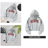 Maxbell Hooded Sweatshirt Versatile Drawstring Hoodie for Trekking Winter Daily Wear S