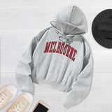 Maxbell Hooded Sweatshirt Versatile Drawstring Hoodie for Trekking Winter Daily Wear L