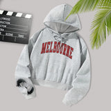 Maxbell Hooded Sweatshirt Versatile Drawstring Hoodie for Trekking Winter Daily Wear XL