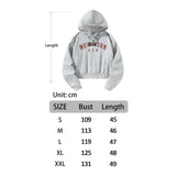 Maxbell Women's Long Sleeve Hoodie Versatile Simple Women Clothing Hooded Sweatshirt S