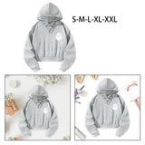 Maxbell Womens Hoodies Cute Drawstring Hooded Pullover for Hiking Street Backpacking S