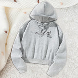 Maxbell Womens Hoodie Gray Breathable Drawstring Hoodie for Commuting Hiking Workout XXL Grey