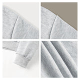 Maxbell Hooded Sweatshirt Soft Polyester Drawstring Hoodie for Travel Fishing Autumn S