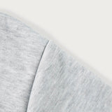 Maxbell Sport Pullover Hoodie Blue Letters Grey Athletic Cozy Women Oversized Hoodie L