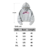 Maxbell Women's Crop Top Hoodie Sweatshirt Clothing for Winter Backpacking Commuting M Grey