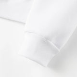 Maxbell Sweatshirt Moisture Wicking Long Sleeve Hoodie for Travel Teen Girls Walking S White