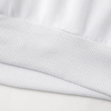 Maxbell Sweatshirt Moisture Wicking Long Sleeve Hoodie for Travel Teen Girls Walking XXL White