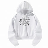 Maxbell Womens Hoodie Sweatshirt Print Pullover Hooded for Teen Girls Outdoor Street S