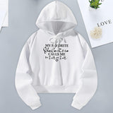 Maxbell Womens Hoodie Sweatshirt Print Pullover Hooded for Teen Girls Outdoor Street S