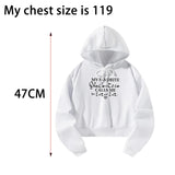 Maxbell Womens Hoodie Sweatshirt Print Pullover Hooded for Teen Girls Outdoor Street L