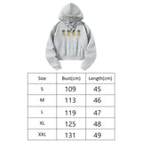 Maxbell Womens Crop Hoodie Sportswear Gray Hooded Pullover for Shopping Outdoor S Grey