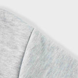 Maxbell Womens Crop Hoodie Sportswear Gray Hooded Pullover for Shopping Outdoor L Grey