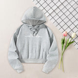 Maxbell Hooded Sweatshirt Autumn Spring Women Clothing for Commuting Walking Camping M
