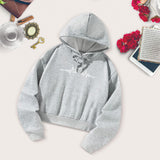 Maxbell Hooded Sweatshirt Autumn Spring Women Clothing for Commuting Walking Camping L