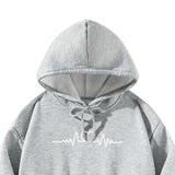 Maxbell Hooded Sweatshirt Autumn Spring Women Clothing for Commuting Walking Camping XXL