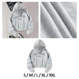 Maxbell Womens Hoodies Stylish Drawstring Pullover for Home Office Shopping Vacation S