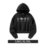 Maxbell Hoodie Sweatshirt Autumn Stylish Womens Hoodie for Shopping Sports Commuting S