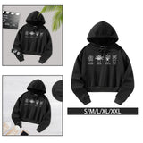 Maxbell Hoodie Sweatshirt Autumn Stylish Womens Hoodie for Shopping Sports Commuting S
