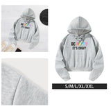 Maxbell Hooded Printed Sweatshirt Stylish Women Clothing for Shopping Camping Office S