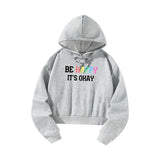 Maxbell Hooded Printed Sweatshirt Stylish Women Clothing for Shopping Camping Office XL