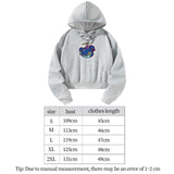 Maxbell Womens Hoodies Relaxed Fit Drawstring Hooded Pullover for Office Street Work S