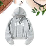 Maxbell Womens Hoodies Trendy Drawstring Hooded Pullover for Shopping Office Walking S