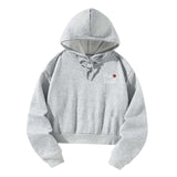 Maxbell Womens Hoodies Female Drawstring Pullover for Travel Athletic Workout Office XL