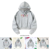 Maxbell Womens Hoodies Trendy Cute Long Sleeve Sweatshirt for Office Walking Camping S