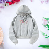 Maxbell Womens Hoodies Trendy Cute Long Sleeve Sweatshirt for Office Walking Camping S